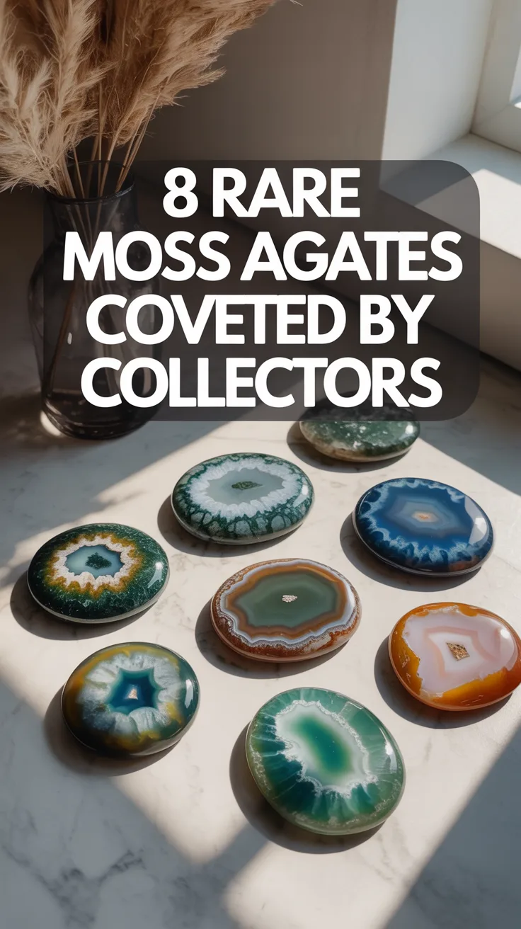 8 Rare Moss Agates Coveted by Collectors – Pinterest image