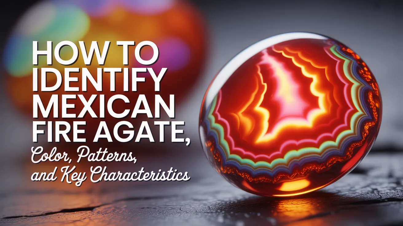 How to Identify Mexican Fire Agate: Color, Patterns, and Key Characteristics hero image