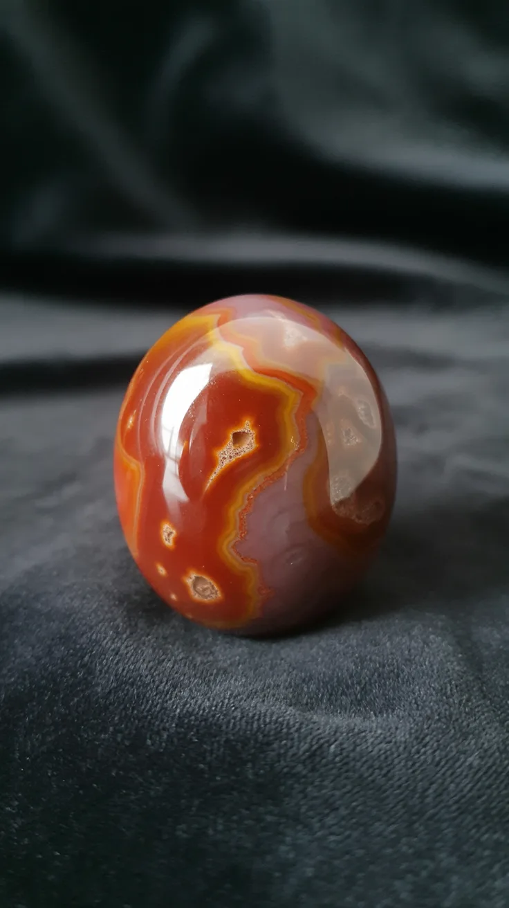 Key Characteristics of Authentic Mexican Fire Agate