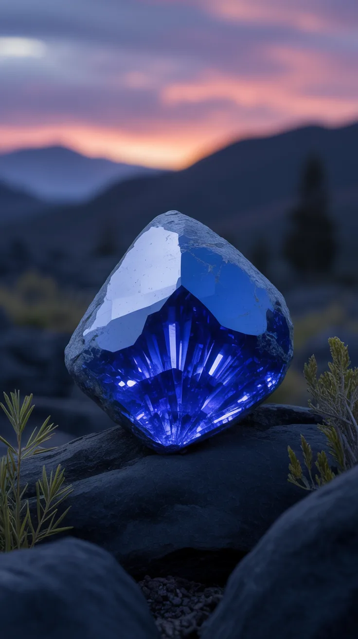 1. California State Gem: Benitoite
