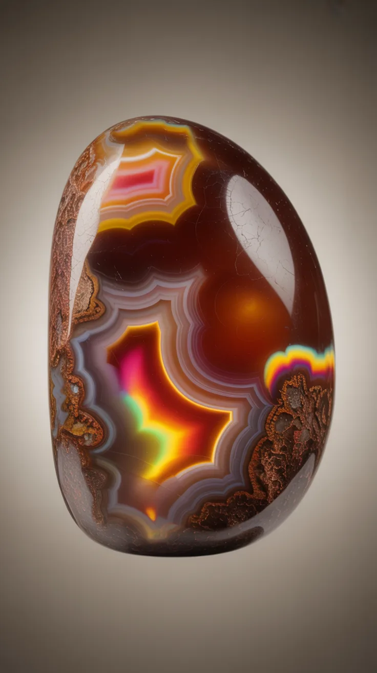 3. Fire Agate: Arizona's Iridescent Treasure