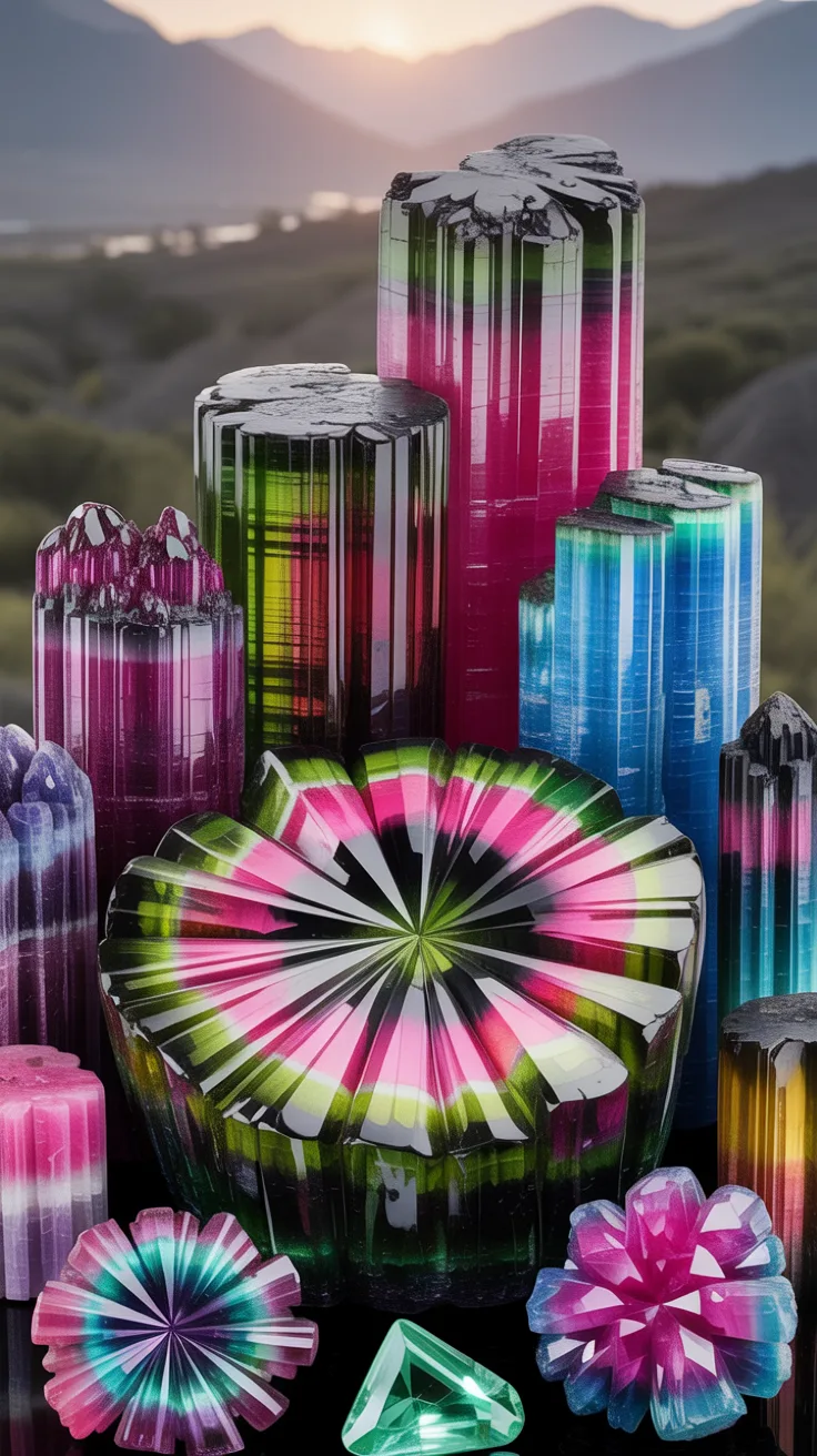 3. Tourmaline: The Rainbow Gemstone