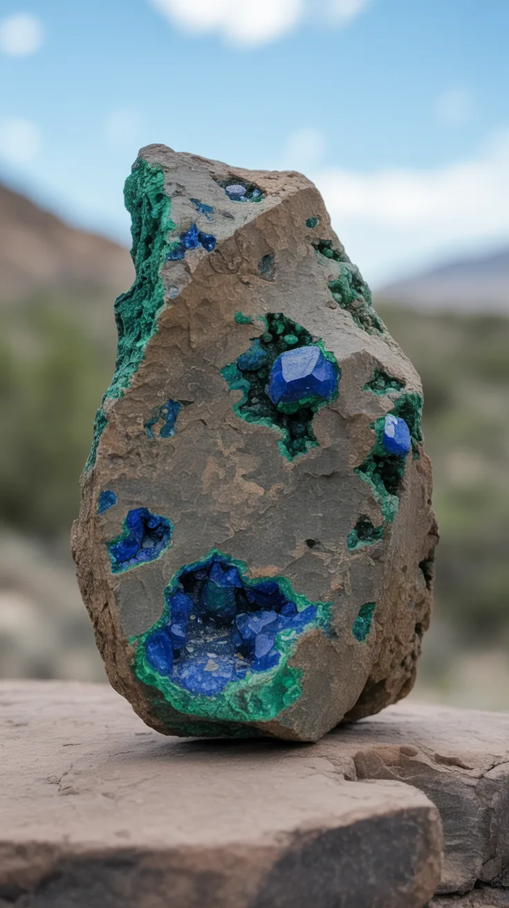 4. Azurite and Malachite: Copper's Colorful Companions