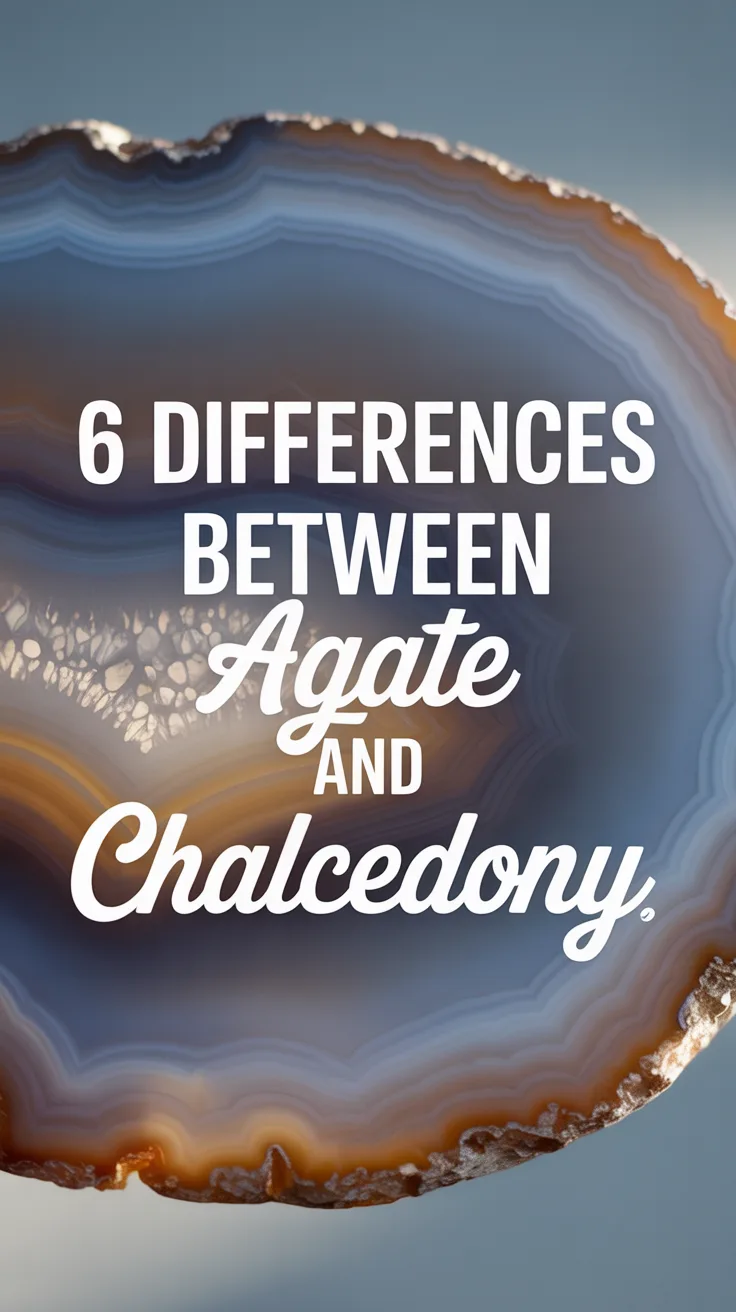 6 Differences Between Agate and Chalcedony