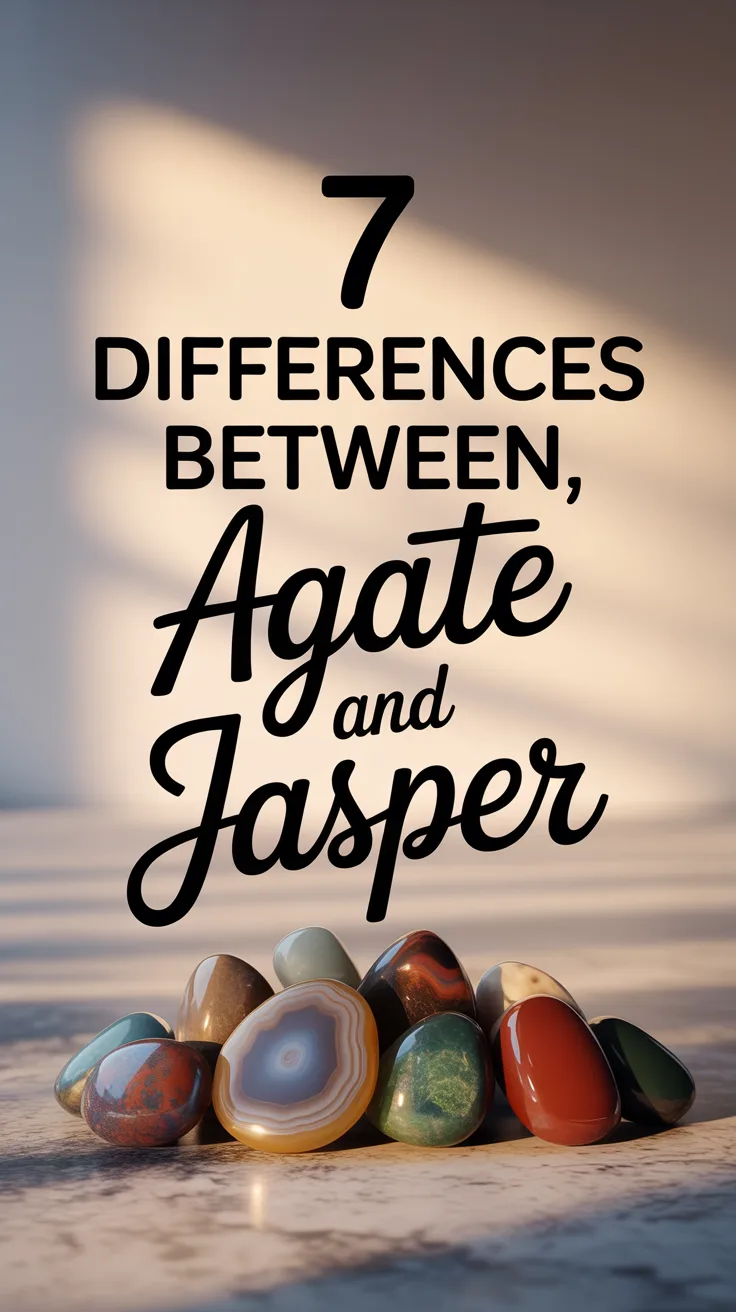 7 Differences Between Agate and Jasper