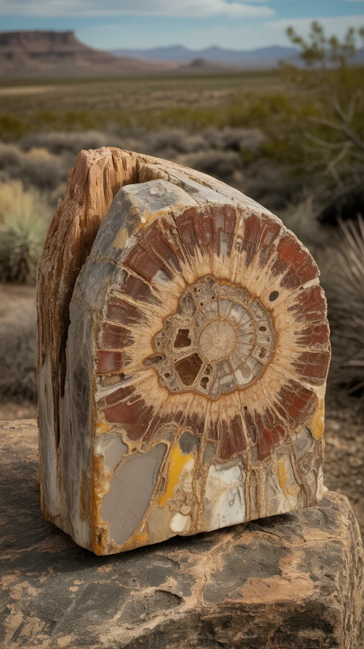 7. Petrified Wood: Ancient Trees Preserved in Stone