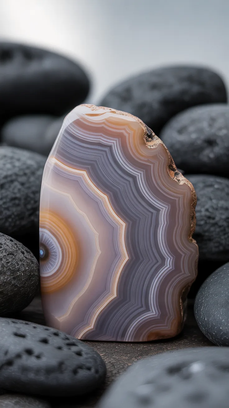 4. Botswana Agate from Africa