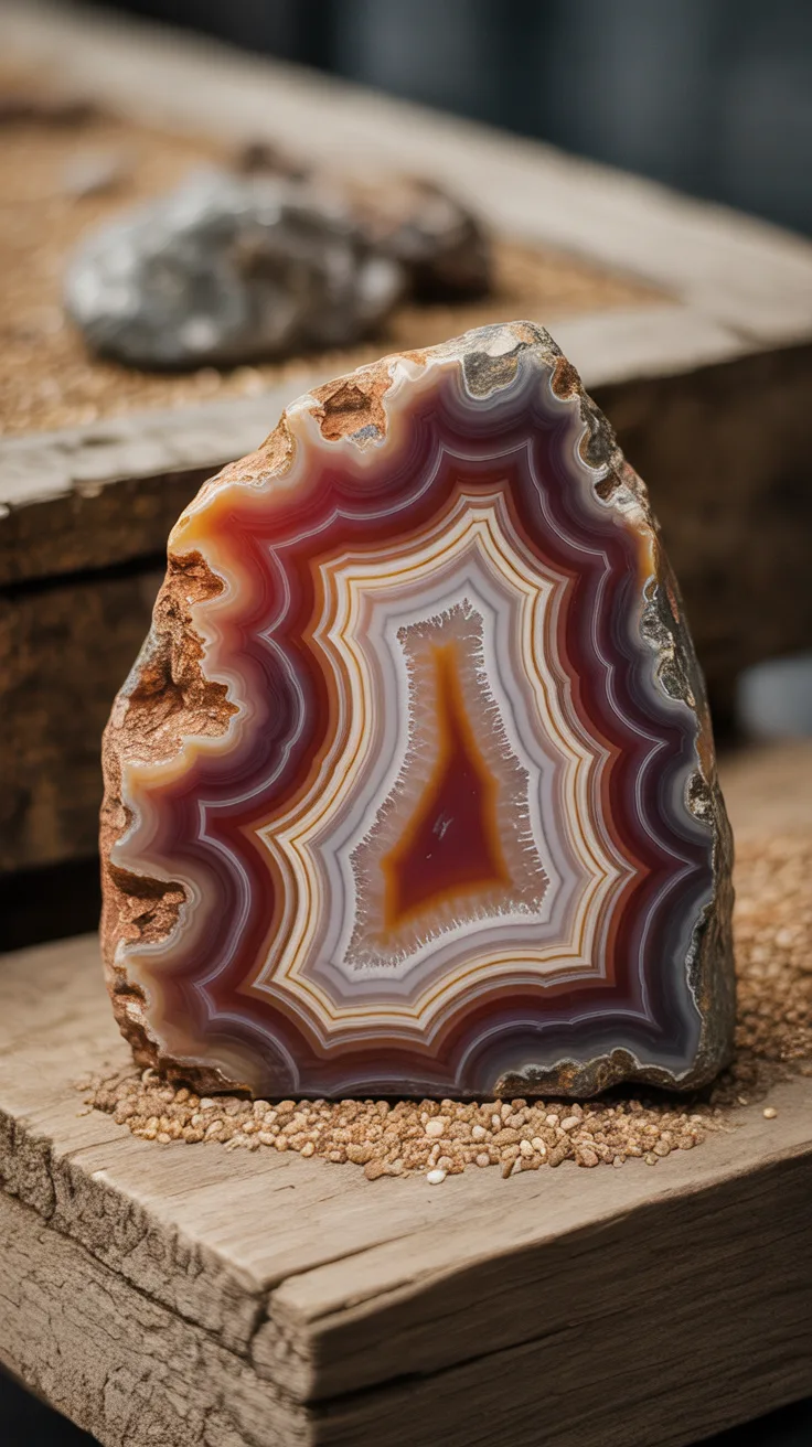 5. Fairburn Agate from South Dakota
